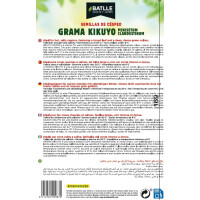 Batlle Gazon Hellgrüne Grassamen KIKUYU-Gras 200g