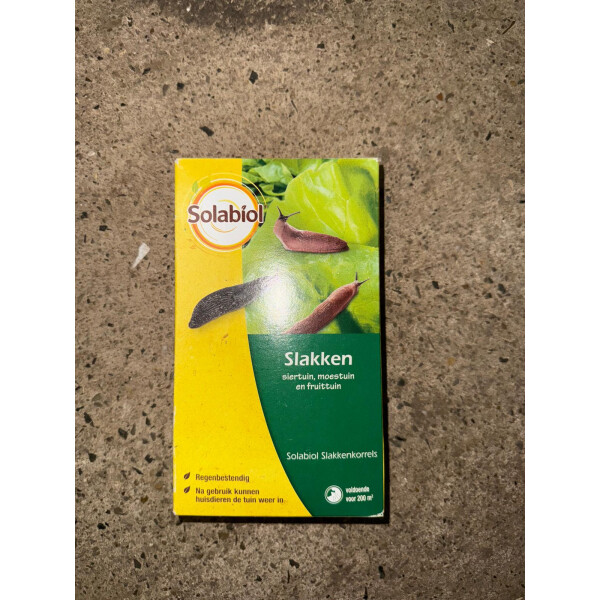 Solabiol Schneckenkorn - 500 g - Schneckengranulat gegen Nacktschnecken - Schneckenkorn Bio - Schneckenbekämpfung - Schneckenbekämpfung - Regenfest
