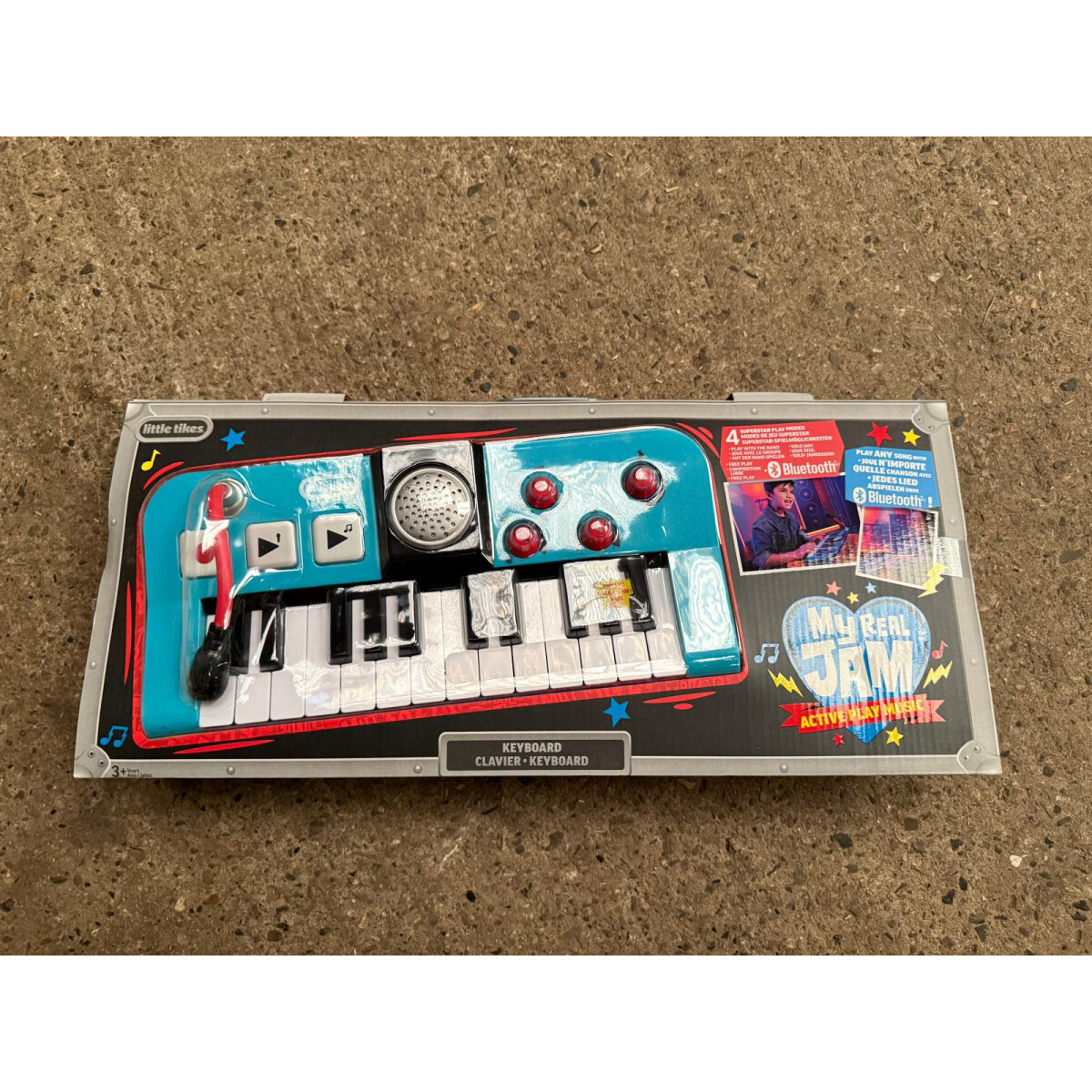 Little Tikes My Real Jam Keyboard - Spielzeug Keyboard mit M