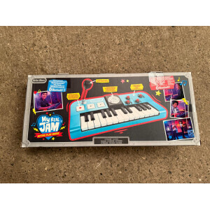 Little Tikes My Real Jam Keyboard - Spielzeug Keyboard mit Mikrofon und Hülle