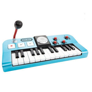 Little Tikes My Real Jam Keyboard - Spielzeug Keyboard mit Mikrofon und Hülle