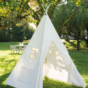 B-Ware roba Spielzelt, Indianerzelt Tipi, Kinderspielzelt aus Stoff, inkl. Tasche