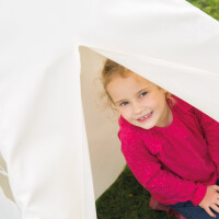 B-Ware roba Spielzelt, Indianerzelt Tipi, Kinderspielzelt aus Stoff, inkl. Tasche