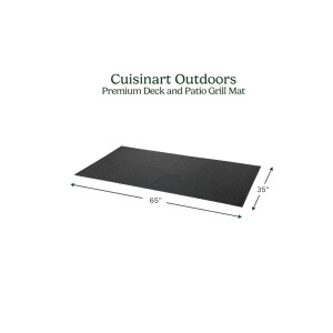 Cuisinart Premium Grillmatte 165 x 89 cm Terrassenmatte BBQ Grill Schutzmatte PVC