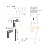 Blindecor Kinderrollo mit Aufdruck Blackout Easyfix Into The Wood, 80 x 150 cm