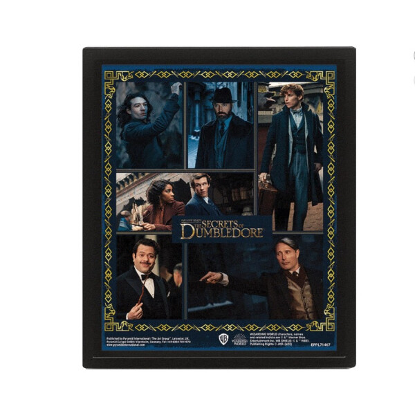 Pyramid International Phantastische Tierwesen: Die Geheimnisse von Dumbledore 3D-Poster