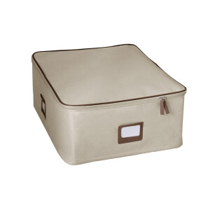 Aufbewahrungsbox Box, Polipropilene Poliestere Ecru Medio