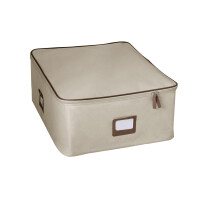 Aufbewahrungsbox Box, Polipropilene Poliestere Ecru Medio