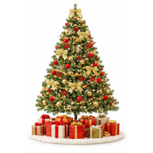 Künstlicher Weihnachtsbaum Realistischer Weihnachtsbaum 210 cm 700 Zweige Kiefer Fichte Grün Natur