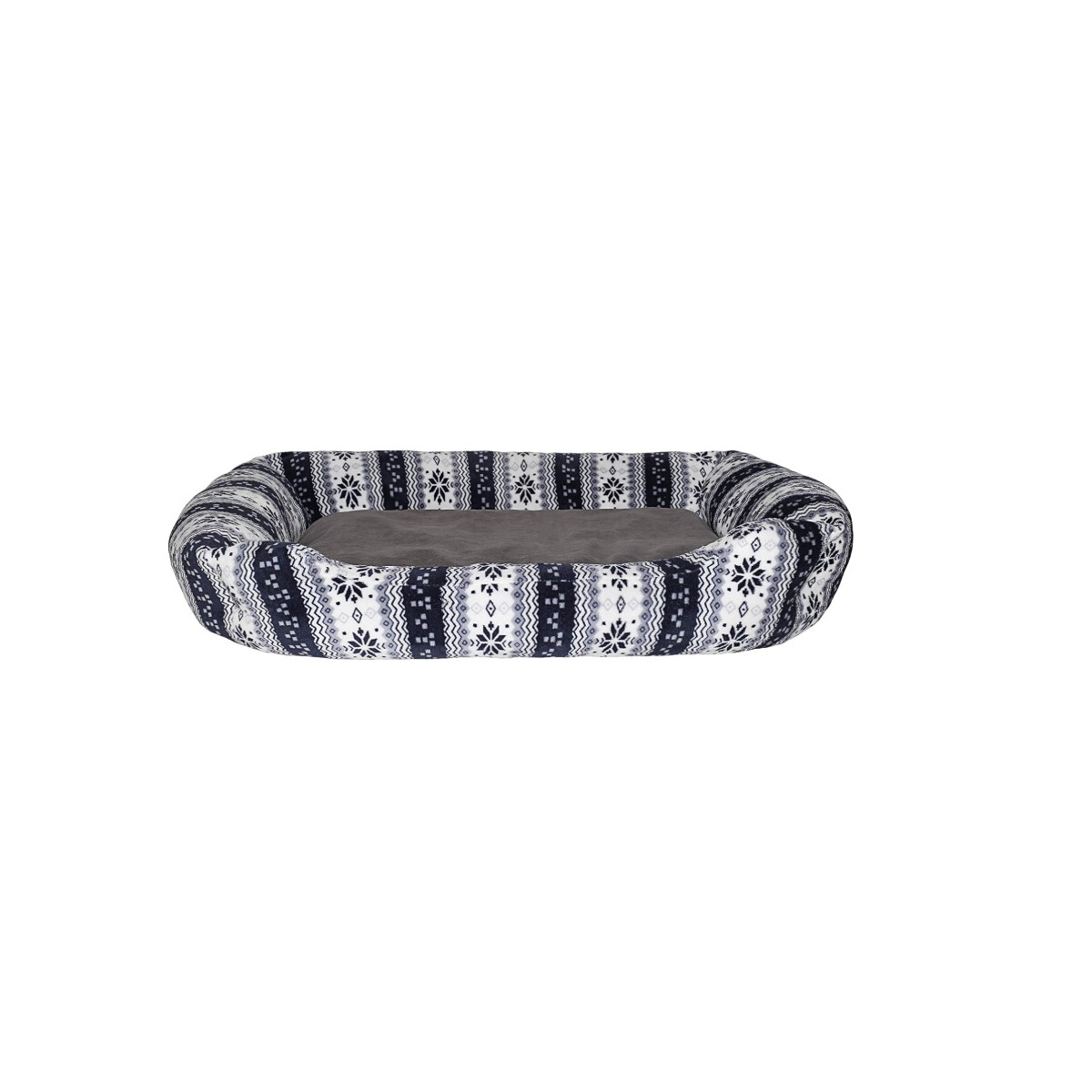 Hundebett Hundekissen Hunde Korb Blau, 44 x 34 x 15 cm