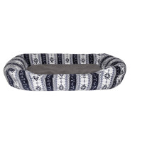 Hundebett Hundekissen Hunde Korb Blau, 44 x 34 x 15 cm