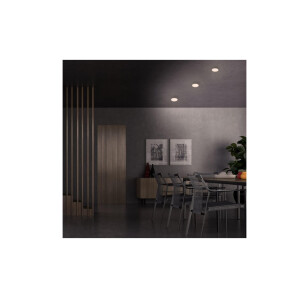 BRILONER Leuchten - 3er Set LED Einbaulampen Badezimmer rahmenlos, LED Einbaustrahler Bad, Einbauspo