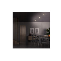 BRILONER Leuchten - 3er Set LED Einbaulampen Badezimmer rahmenlos, LED Einbaustrahler Bad, Einbauspo