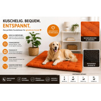 Gestepptes und gepolstertes elegantes Haustierkissen  60 x 100 cm