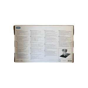 Xavax Induktionsadapterplatte, 23,5 cm (Adapter für Induktionskochfelder, z.B. für Töpfe, Bräter, Espressokocher) Universal Induktionsadapter, Induktion Adapterplatte, Silber