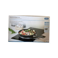 Xavax Induktionsadapterplatte, 23,5 cm (Adapter für Induktionskochfelder, z.B. für Töpfe, Bräter, Espressokocher) Universal Induktionsadapter, Induktion Adapterplatte, Silber