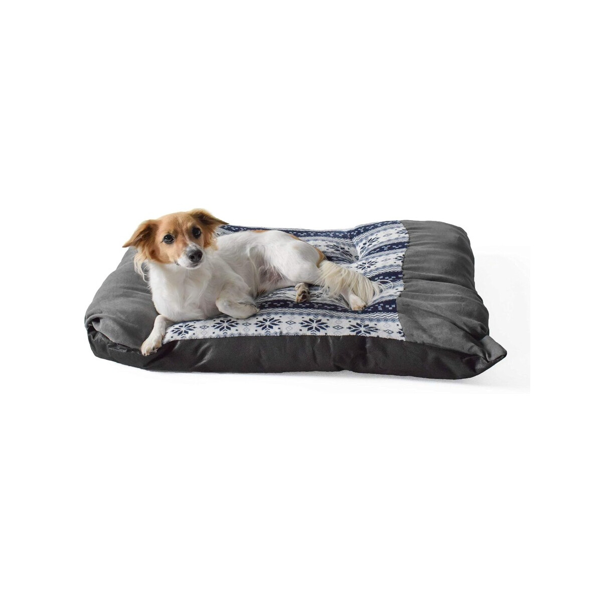 Hundebett Kissen N.1 Kissen Schnee, Blau, 88 x 69 cm
