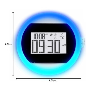 Lexibook by Sensorwake Duftuhr, Entspanntes Licht, FM Radio, batteriebetriebenes oder USB-Kabel, weiß/schwarz, CS100