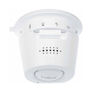 Lexibook by Sensorwake Duftuhr, Entspanntes Licht, FM Radio, batteriebetriebenes oder USB-Kabel, weiß/schwarz, CS100
