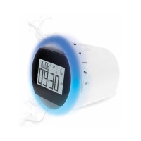 Lexibook by Sensorwake Duftuhr, Entspanntes Licht, FM Radio, batteriebetriebenes oder USB-Kabel, weiß/schwarz, CS100