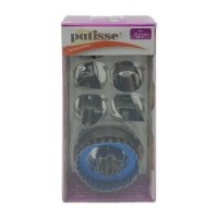 Patisse 02041 Linzer Ausstechformen Set 6-teilig Edelstahl Ø 5 cm
