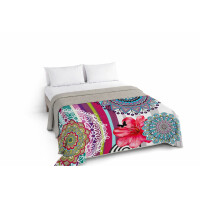 Italian Bed Linen Sommer Bettdecke KI-OSA, Mikrofaser, KIO LM04, 260x270 cm