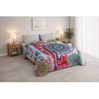 Italian Bed Linen Sommer Bettdecke KI-OSA, Mikrofaser, KIO LM04, 260x270 cm