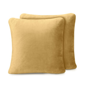 Amago - Kissenbezug 2er Set, Cashmere-Feeling, 50 x 50 cm - Sand