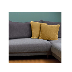 Amago - Kissenbezug 2er Set, Cashmere-Feeling, 50 x 50 cm - Sand