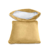 Amago - Kissenbezug 2er Set, Cashmere-Feeling, 50 x 50 cm - Sand