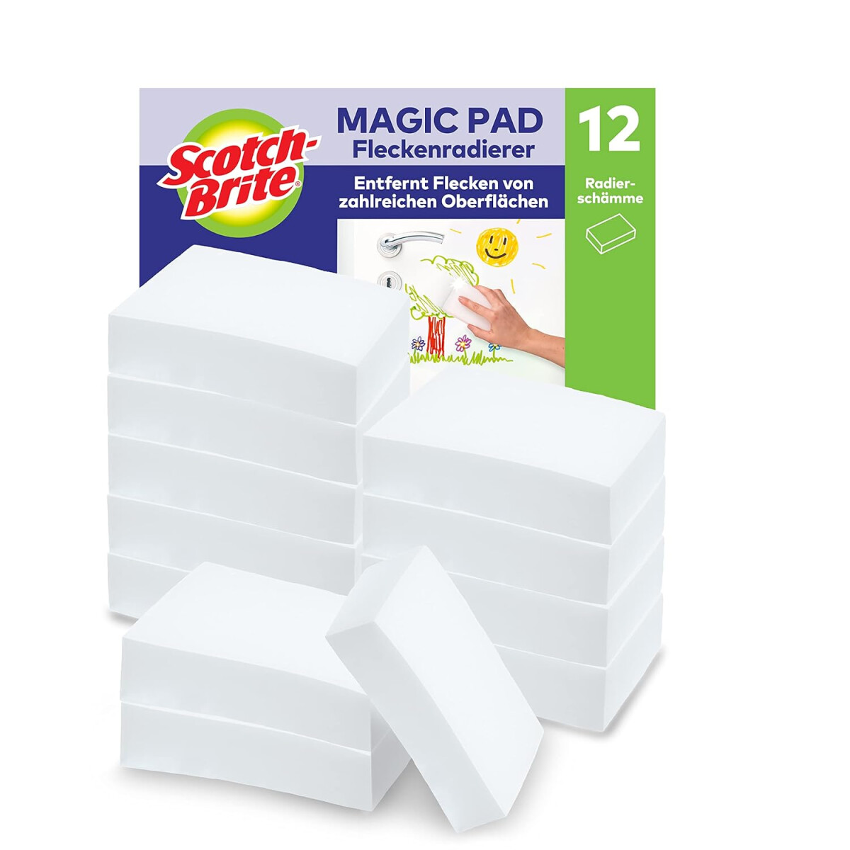 Scotch-Brite Magic Schmutzradierer, Vort box