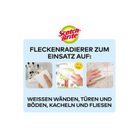 Scotch-Brite Magic Schmutzradierer, Vorteilspackung mit 12 Reinigungsschwämme – entfernt Flecken und Verschmutzungen von Wänden, Schuhen, Waschbecken und mehr ohne Chemikalien