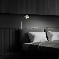 BRILONER - Leselampe mit Ein/Aus-Schalter, schwenkbar, viele Befestigungspositionen, Wandleuchte Inn