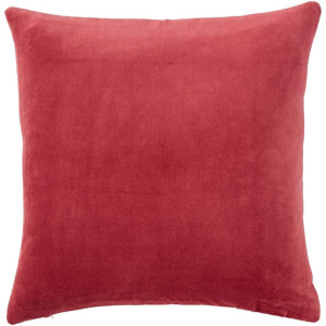 Ellos Kissenbezug Celina aus Samt, 50 x 50 cm, Rot