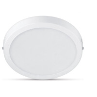Philips LED Einbauspot Slim Surface  20W, warmweißes Licht (2700K), rund, Weiß