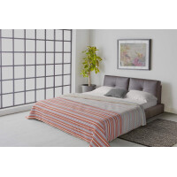 Italian Bed Linen “Athena” Sommersteppdecke, Malindi Blu, Double, Doppel