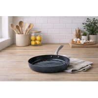 Hart Anodisierte Gesunde Keramische Antihaft-Grillpfanne 28 cm Rund, PFAS-fre