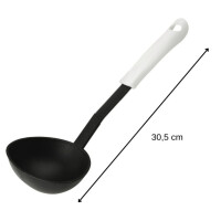 Fackelmann Schöpflöffel 30 cm Arcadalina, Schöpfer mit praktischem Griff