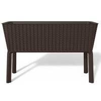 Keter  Blumenkasten Splendor Braun 114 x 49,3 x 75,7 cm