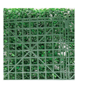 Panel Buxus Intense 0,5x1 m Grün, Synthetische Hecke mit Buchsbaumblättern Gartenwanddekoration