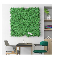 Panel Buxus Intense 0,5x1 m Grün, Synthetische Hecke mit Buchsbaumblättern Gartenwanddekoration