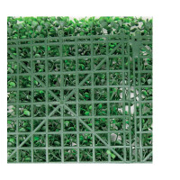 Panel Buxus Intense 0,5x1 m Grün, Synthetische Hecke mit Buchsbaumblättern Gartenwanddekoration