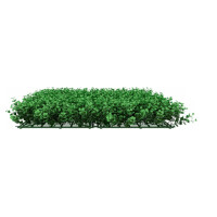 Panel Buxus Intense 0,5x1 m Grün, Synthetische Hecke mit Buchsbaumblättern Gartenwanddekoration