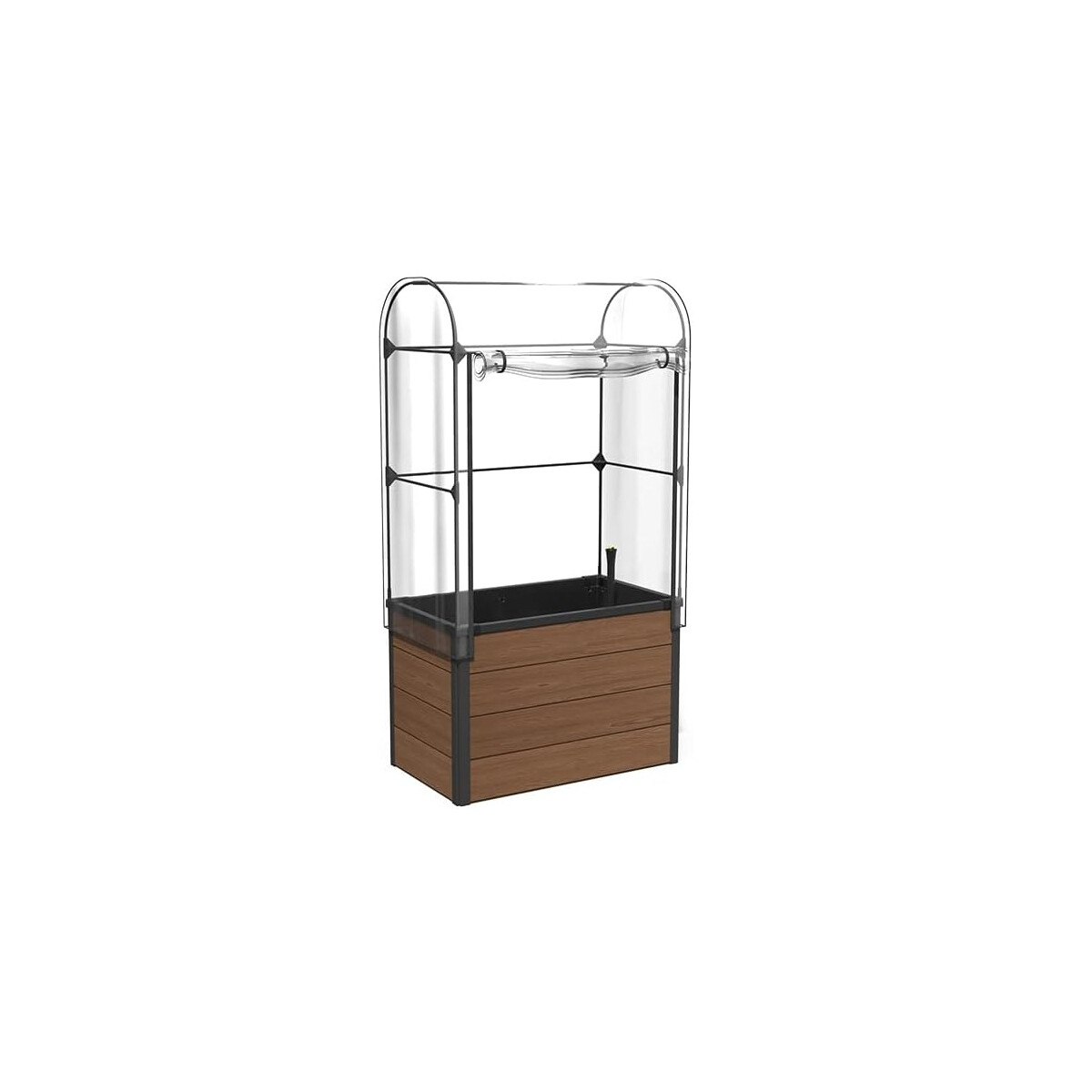Keter Maple Gewächshaus, braun, Maße 104x71x34,5 