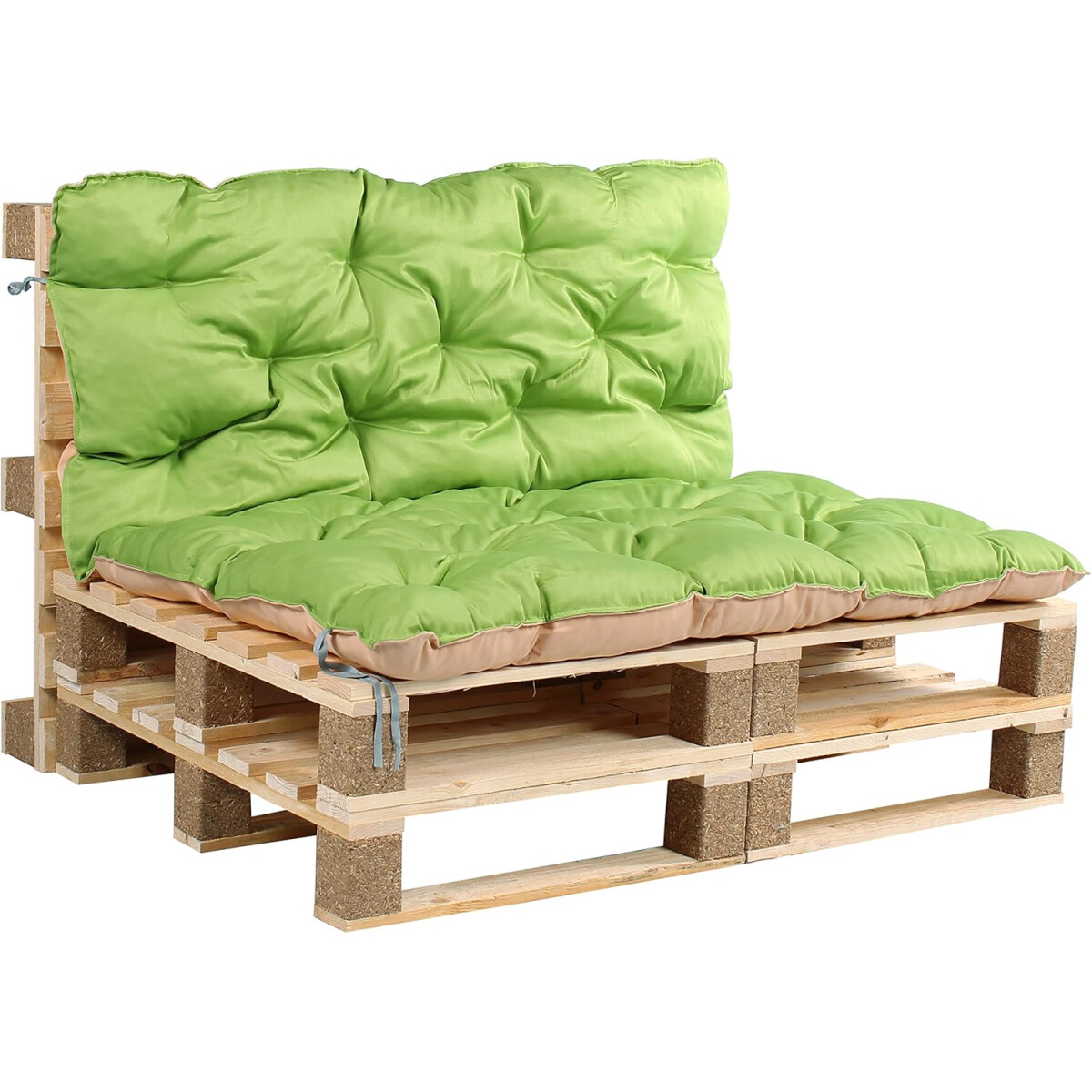 HOMECALL - Wendekissen für Gartenpalette mit Rücke