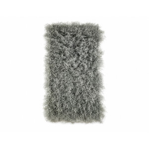 TENAX Divy 3D Panel Lapponia 0,50x1 m Grau, zusammensetzbare künstliche Hecke für vertikalen Garten und Weihnachtsdekorationen