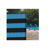 soleado SPORT 2x5 Webnetz Sichtschutz zweifarbig schwarz/blau