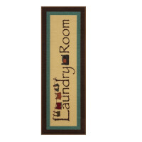 Ottomanson Teppichläufer Rand Beige, 50 x 150 cm