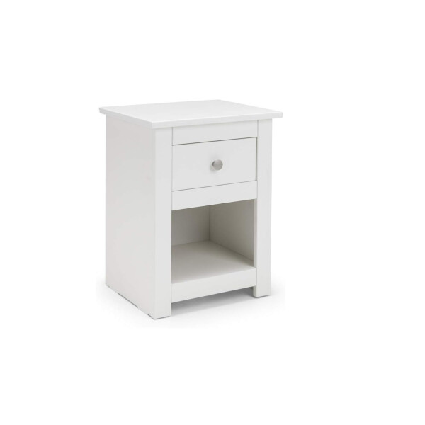 Nachttisch in Surf White