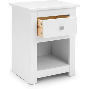 Nachttisch in Surf White